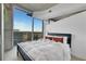 Bedroom showcasing the view from the window with a comfortable bed and a serene atmosphere at 3300 Windy Ridge Se Pkwy # 1603, Atlanta, GA 30339