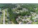 Aerial view of a quiet neighborhood surrounded by green trees at 70 Fairclift Dr, Covington, GA 30016