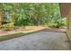 The patio is spacious and overlooks a green, wooded area at 1368 Christiana Dr, Lawrenceville, GA 30043