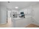 Kitchen with quartz countertops, stainless steel appliances, and updated cabinetry at 1368 Christiana Dr, Lawrenceville, GA 30043