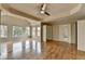 Bedroom featuring recessed lights, hardwood floors and plenty of natural light at 340 Kincardine Way, Alpharetta, GA 30022