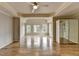Bright, spacious bedroom featuring natural light, hardwood floors and plenty of space at 340 Kincardine Way, Alpharetta, GA 30022