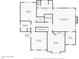 Floor plan displaying the second floor, including bedrooms, bathrooms, and a laundry room at 111 Jeffrey Pl, Smyrna, GA 30082