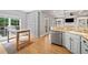 Bright kitchen with granite countertops and stainless steel appliances at 111 Jeffrey Pl, Smyrna, GA 30082