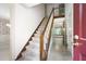 Entry way with carpeted stairs and tiled floor at 2101 Breconridge Sw Dr, Marietta, GA 30064
