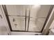 Shower with glass doors and updated fixtures at 345 Deerwood Dr, Suwanee, GA 30024
