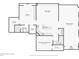 Basement floor plan includes a movie room, office, kitchenette, billiards room and unfinished basement at 1225 Elk Ridge Cv, Alpharetta, GA 30005