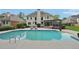 Inviting backyard pool and lounging area, perfect for outdoor entertaining at 1225 Elk Ridge Cv, Alpharetta, GA 30005