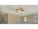 Large bedroom with vaulted ceiling, fan, and large windows for great natural light at 3071 Springfair Trott, Lithonia, GA 30038
