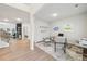 Spacious area with modern office setup, showcasing marketing materials and community branding at 1451 Stephens View Dr, Loganville, GA 30052