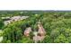 Beautiful aerial view of townhomes nestled among lush greenery, marked with a location pin at 5439 Alanis Se Pl # 17, Mableton, GA 30126
