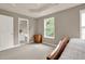 Bedroom featuring a large window and doorway view to bathroom at 5439 Alanis Se Pl # 17, Mableton, GA 30126