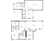 Detailed floor plan showcasing layout of the home's first and second floor at 2155 Venetian Sw Dr, Atlanta, GA 30311