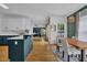 Eat-in kitchen with stainless steel appliances and an eat-in breakfast bar at 2530 River Run Dr, Dacula, GA 30019