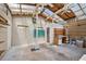 Bright workspace featuring a skylight, shelving, and sink at 850 Fourth St, Stone Mountain, GA 30083