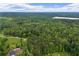 Scenic aerial view featuring lush green trees, offering a private and tranquil setting at 6605 Old White Mill Rd, Fairburn, GA 30213