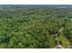 Secluded wooded property with winding path through dense trees and green space at 6605 Old White Mill Rd, Fairburn, GA 30213