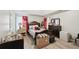 Bedroom with an oversized window for lots of natural light and neutral walls at 701 Fir Chase, Fairburn, GA 30213