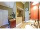 Spacious bathroom with granite countertops, dual sinks, vanity area and walk-in shower at 12 Blackfoot Trl, Sharpsburg, GA 30277