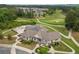Beautiful clubhouse with a golf course view, a place to relax and enjoy outdoor living at 33 New Kent Ct, Villa Rica, GA 30180