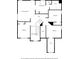 Layout of the home, featuring the bedrooms and bathrooms at 33 New Kent Ct, Villa Rica, GA 30180