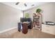 Bright home office with plush carpet and storage at 33 New Kent Ct, Villa Rica, GA 30180
