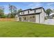 A spacious backyard and covered patio for your enjoyment and relaxation at 1349 Oak Road, Lilburn, GA 30047