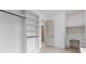 Closet area featuring adjustable shelving and a built-in desk area with drawer space at 1349 Oak Road, Lilburn, GA 30047