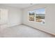 Bedroom with carpet and construction view from a bright window at 1462 Stephens View Dr, Loganville, GA 30052