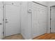 Clean hallway features neutral walls, closet, and doors at 1850 Cotillion Dr # 3215, Atlanta, GA 30338