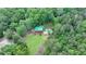 Beautiful aerial view of a home with a spacious yard and inviting pool at 2864 Winder Hwy, Dacula, GA 30019