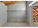 Walk-in closet with wood accents and shelving at 2864 Winder Hwy, Dacula, GA 30019
