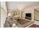 Comfortable living room featuring neutral tones and a cozy atmosphere at 4045 Bonnett Creek Ln, Hoschton, GA 30548