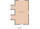 Floor plan of a bedroom measuring 15'5