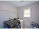 Laundry room equipped with a modern washer and dryer, and wire shelving at 3217 New Rutledge Nw Rd, Kennesaw, GA 30152