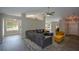 Spacious living room with a fireplace, neutral color palette, and modern decor at 3217 New Rutledge Nw Rd, Kennesaw, GA 30152