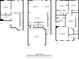 Detailed floor plan showcasing the layout of the home and room dimensions at 1347 Elderwood Way, Cumming, GA 30041