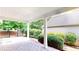 This brick patio is conveniently near the privacy fence and lush foliage at 2058 Bonneville Ln, Powder Springs, GA 30127