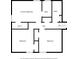Upstairs floor plan displaying primary bedroom, walk-in closet, bathrooms, and additional bedrooms at 2920 Alberta Dr, Marietta, GA 30062