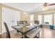 Dining room with a large table and chairs, perfect for Gathering meals and entertaining at 65 Deer Run Ln, Mcdonough, GA 30252