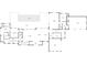Detailed layout plan showcasing the integration of living spaces, bedrooms and exterior amenities at 5160 Howard A Rd, Cumming, GA 30040