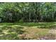 Large backyard featuring grassy area and mature trees at 8420 Sheridan Dr, Jonesboro, GA 30236