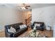 Cozy living room with hardwood floors and neutral paint at 961 Pierce Ivy Ct, Lawrenceville, GA 30043
