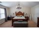 Spacious bedroom with vaulted ceiling and neutral paint at 961 Pierce Ivy Ct, Lawrenceville, GA 30043