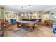 Game room with a pool table, foosball, and seating at 10 Perimeter Summit Ne Blvd # 4243, Brookhaven, GA 30319