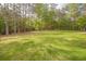 This property features a lush green backyard and mature trees at 2180 Briarwood Ct, Villa Rica, GA 30180