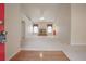 Inviting living room with a fireplace, high ceilings, and ample natural light at 2180 Briarwood Ct, Villa Rica, GA 30180