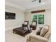 Cozy bonus room featuring a seating area, built-in media, and an inviting atmosphere at 3113 Lenox Ne Rd # 6, Atlanta, GA 30324