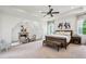 Spacious main bedroom with seating area and fireplace at 3113 Lenox Ne Rd # 6, Atlanta, GA 30324