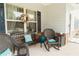 Inviting front porch with comfortable seating and charming decor at 258 Creek View Ln, Acworth, GA 30102